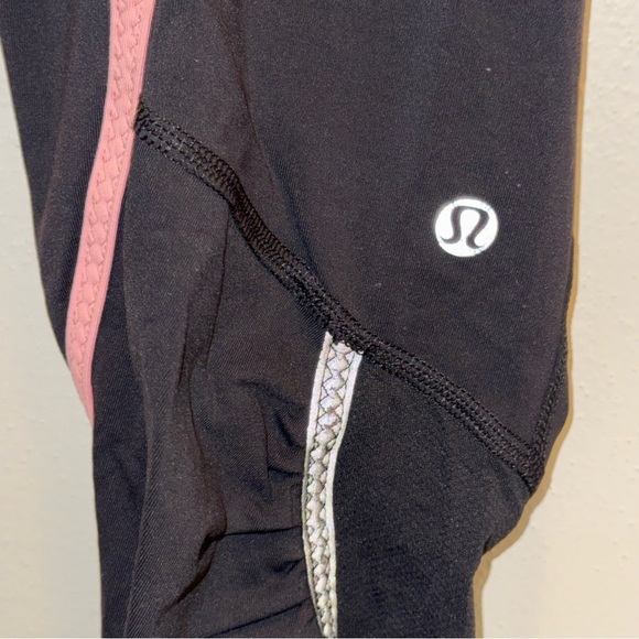 Lululemon Run Pace Crop Leggings Women's Size 6 - Picture 2 of 12